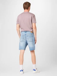 WEEKDAY Shorts 'Space' blau