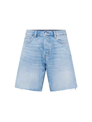 WEEKDAY Shorts 'Space' blau