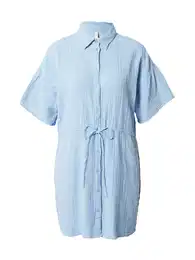 Košilové šaty světlemodrá