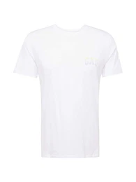 Shirt pastellgelb / flieder / weiß