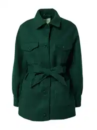 Přechodný kabát zelená