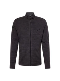 Funktionsfleecejacke schwarzmeliert
