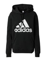 Sportovní mikina 'Essentials' černá / bílá