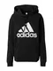 ADIDAS SPORTSWEAR Sportovní mikina 'Essentials'  černá / bílá