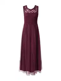 Společenské šaty 'VILynnea' vínově červená