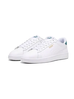 PUMA Sneaker 'Smash 3.0' gold / smaragd / weiß