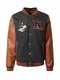 Iriedaily Jacke 'Queenpunch' karamell / feuerrot / schwarzmeliert / weiß