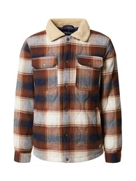 Jacke 'Young Fella' navy / braun / weiß