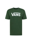 VANS T-Shirt 'CLASSIC' dunkelgrn/wei