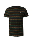 Iriedaily T-Shirt 'Monte Noe' cognac/grasgrn/schwarz/wei