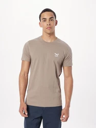 Iriedaily T-Shirt hellbraun/weiß