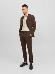 Jack & Jones Langarmhemd JPRBLAParker dunkelbeige