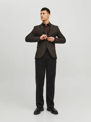 JACK & JONES Sakko 'Solaris' beige/schoko