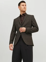 JACK & JONES Sakko 'Solaris' beige/schoko