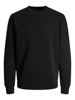 JACK & JONES Sweatshirt JJEBradley schwarz