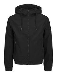 Jack & Jones Jacke JJEBASIC SOFTSHELL HOOD NOOS schwarz