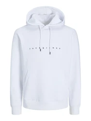JACK & JONES Sweatshirt 'JJEStar' schwarz/wei