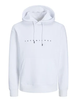 JACK & JONES Sweatshirt 'JJEStar' schwarz/wei
