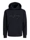 JACK & JONES Sweatshirt 'JJEStar' schwarz / wei