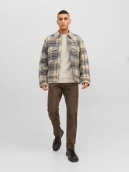 JACK & JONES Sweatshirt JJEBradley beige