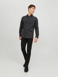 JACK & JONES Hemd 'JJEClassic' anthrazit