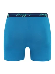 SLOGGI Boxershorts 'men Start' marineblau / himmelblau / jade