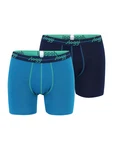 SLOGGI Boxershorts 'men Start' marineblau / himmelblau / jade SLOGGI Boxershorts 'men Start' marineblau / himmelblau / jade