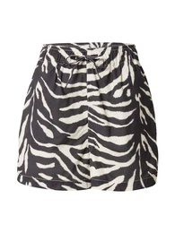 Kalhoty černá / bílá