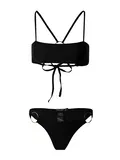 Černé Zavinovací Bikiny image