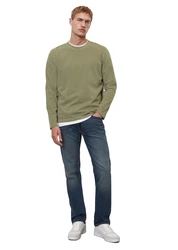 Marc O'Polo Shirt Langarmshirt khaki