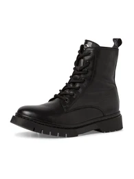 Šněrovací kozačky černá