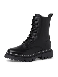 Šněrovací kozačky černá