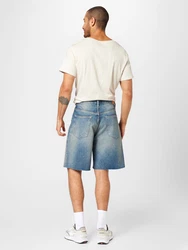 WEEKDAY Shorts 'Galaxy' blau