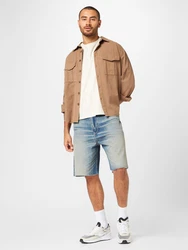 WEEKDAY Shorts 'Galaxy' blau