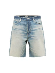 WEEKDAY Shorts 'Galaxy' blau