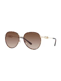 Sonnenbrille 'EMPIRE AVIATOR' braun / gold