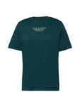 Jack & Jones T-Shirt JPRArchie JPRBLUARCHIE (1-tlg) petrol/weiß