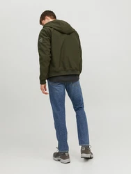 Jack & Jones Jacke JJEBASIC SOFTSHELL HOOD NOOS tanne