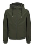 Jack & Jones Jacke JJEBASIC SOFTSHELL HOOD NOOS tanne
