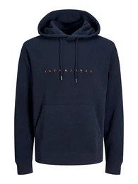 Sweatshirt 'JJEStar' navy / orange