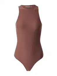 Bodi majica hrđavo smeđa