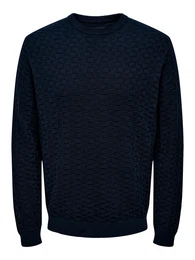 Pullover 'Kalle' dunkelblau