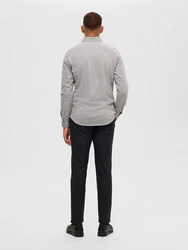 SELECTED HOMME Hemd Bond grau