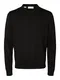 SELECTED HOMME Pullover 'Town' schwarz