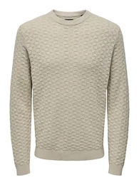 Pullover 'Kalle' greige