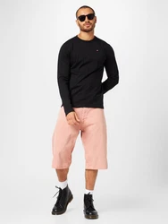 Diesel Shirt T-DIEGOR-LS-MICRODIV orangerot/schwarz/wei