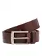 JACK & JONES Grtel 'Stockholm' schoko / silber