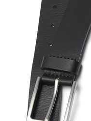 JACK & JONES Gürtel Stockholm schwarz/silber