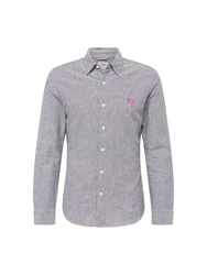 LEVI'S Hemd 'Battery' graumeliert