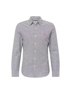 LEVI'S Hemd 'Battery' graumeliert LEVI'S Hemd 'Battery' graumeliert